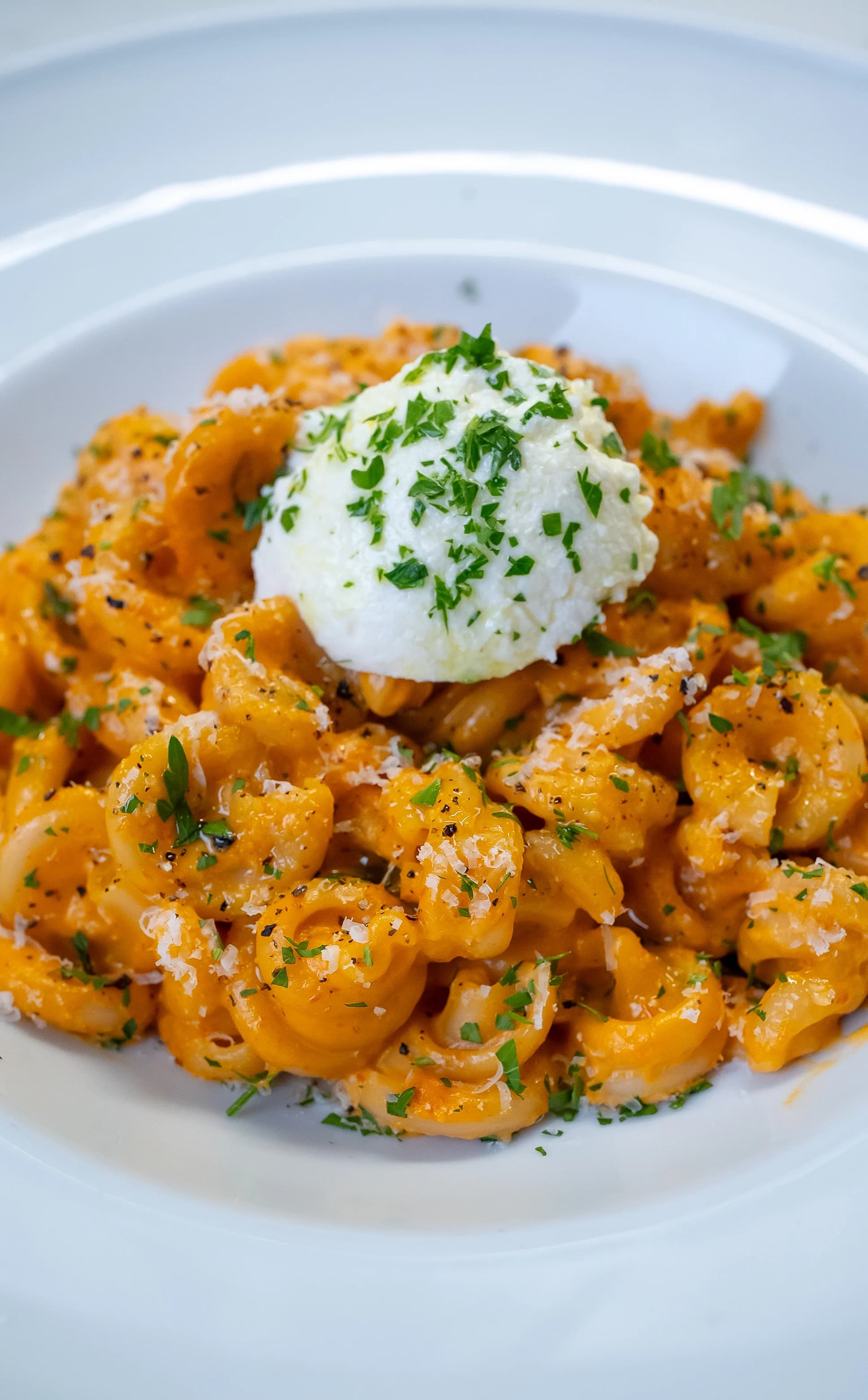 Cherry Tomato & Ricotta Pasta