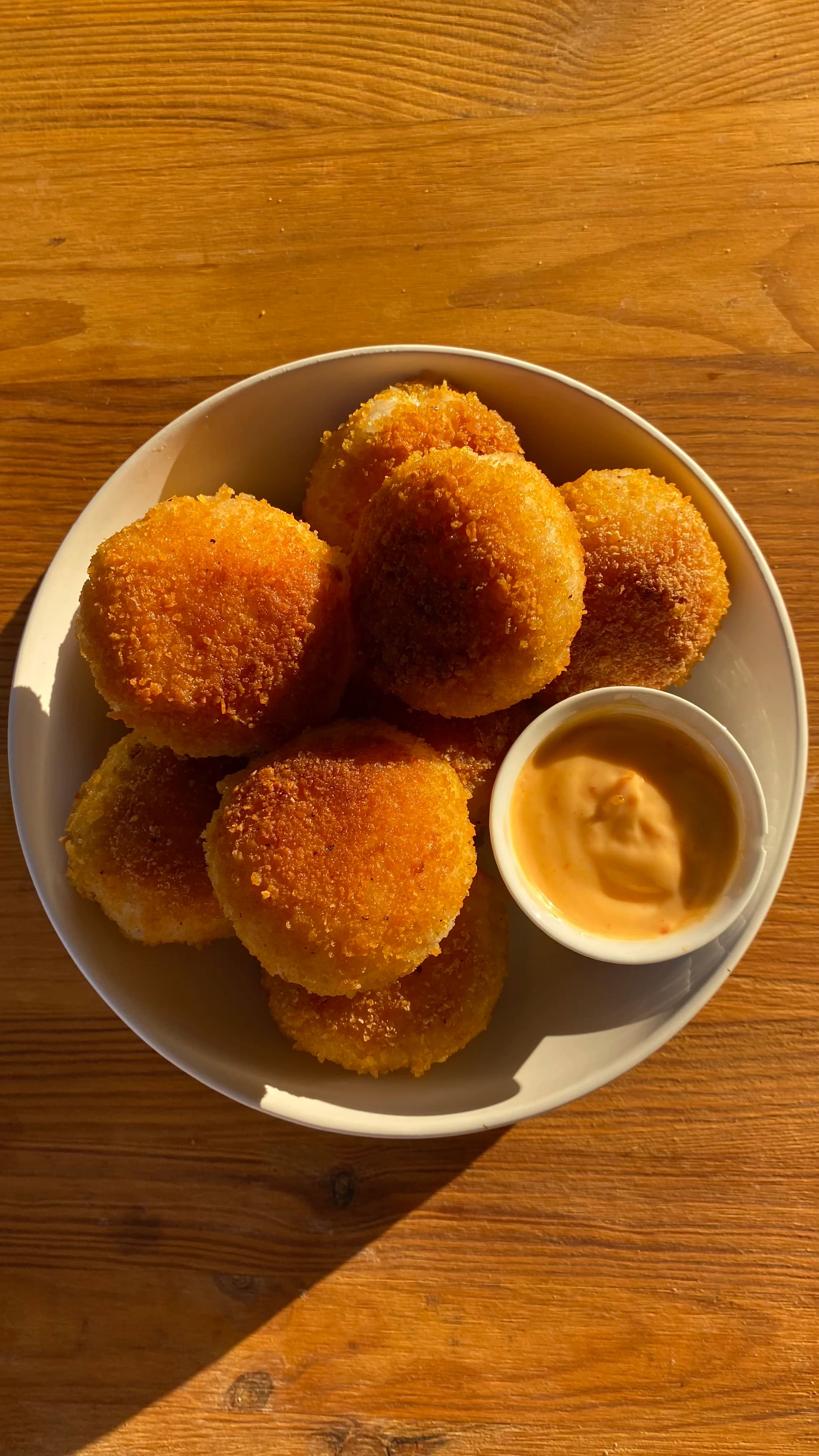 Vegan Cheesy Rice Balls