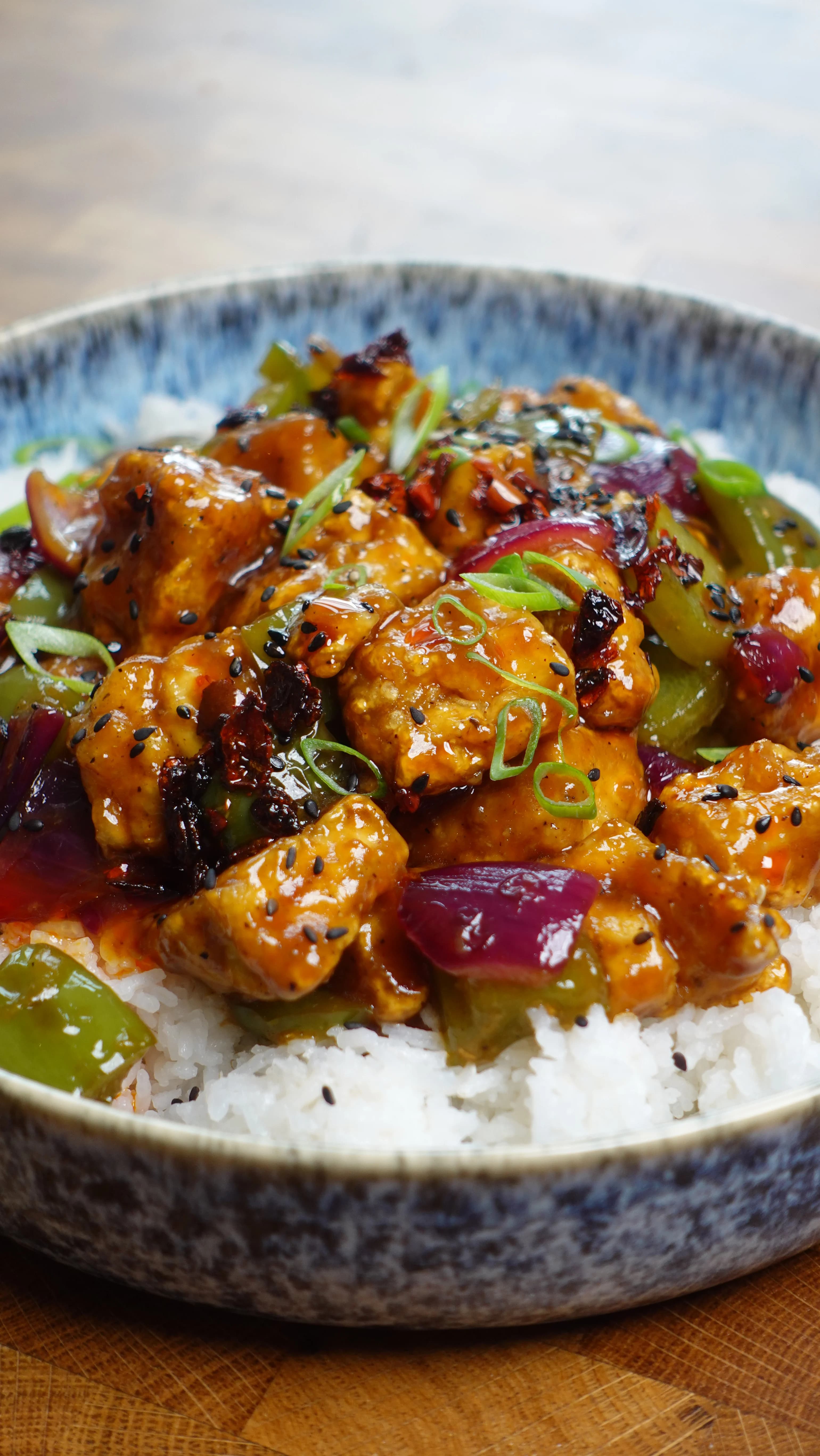 Black Pepper Tofu