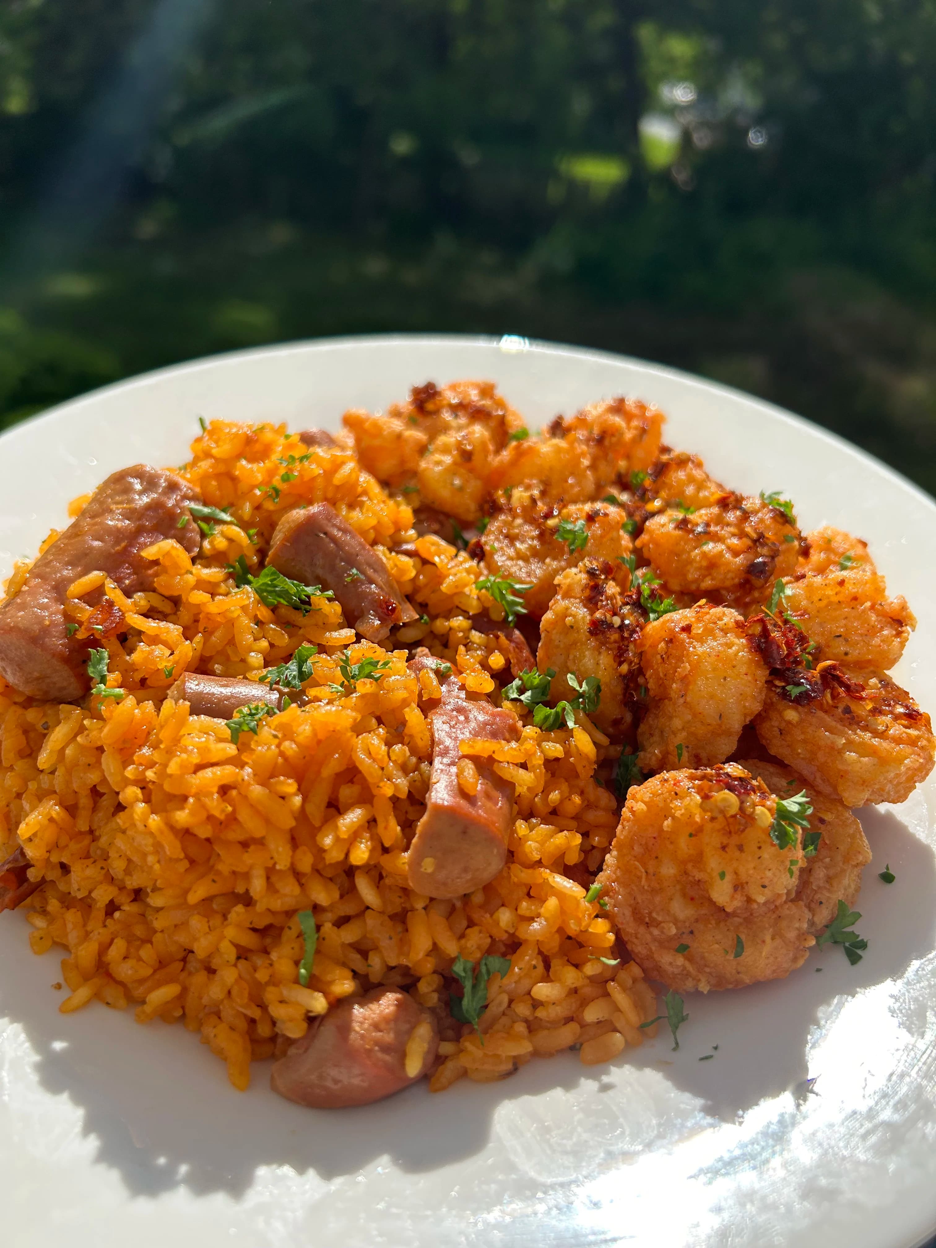 Arroz Con Salchichas 