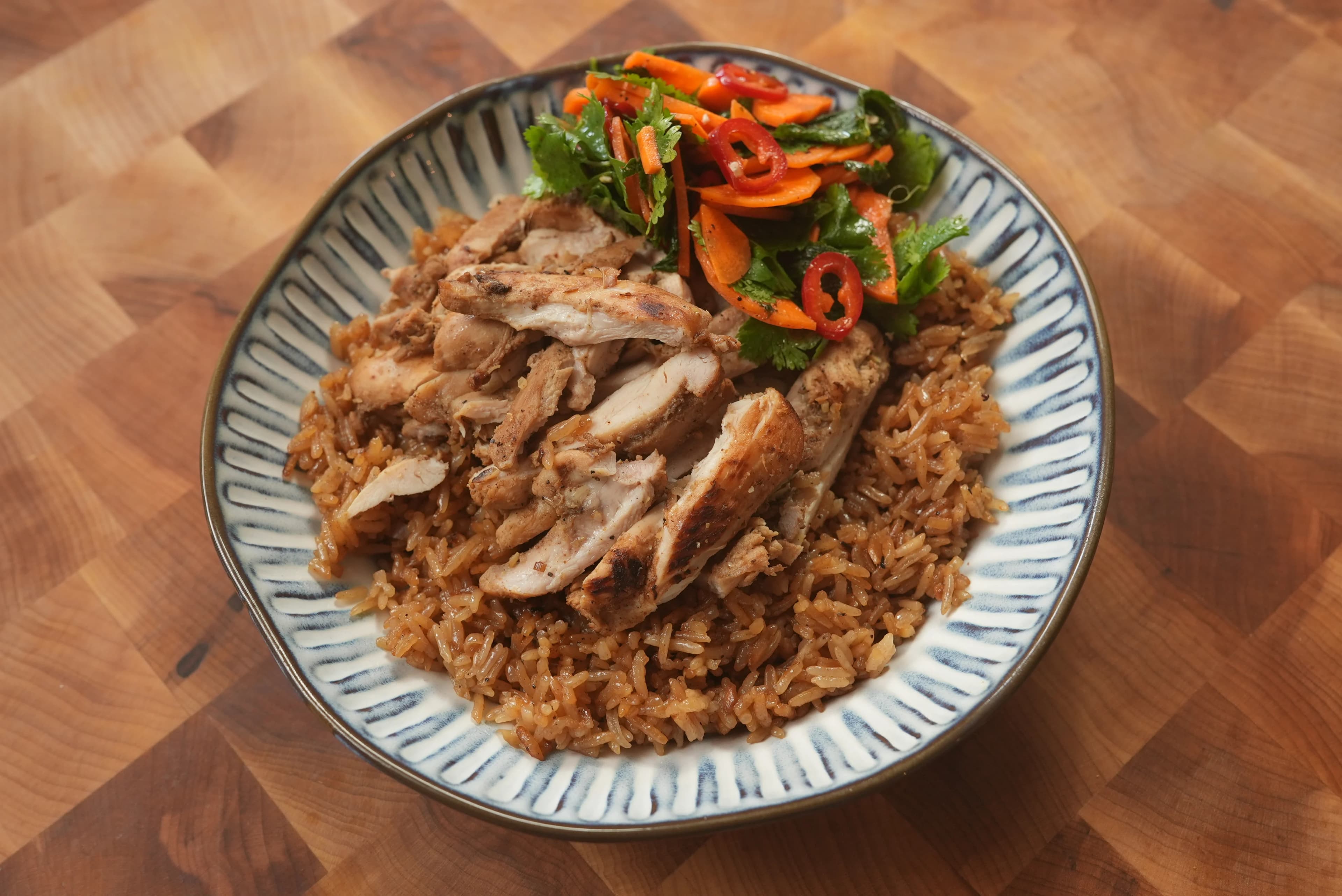 One-Pot Lemongrass Chicken & Rice
