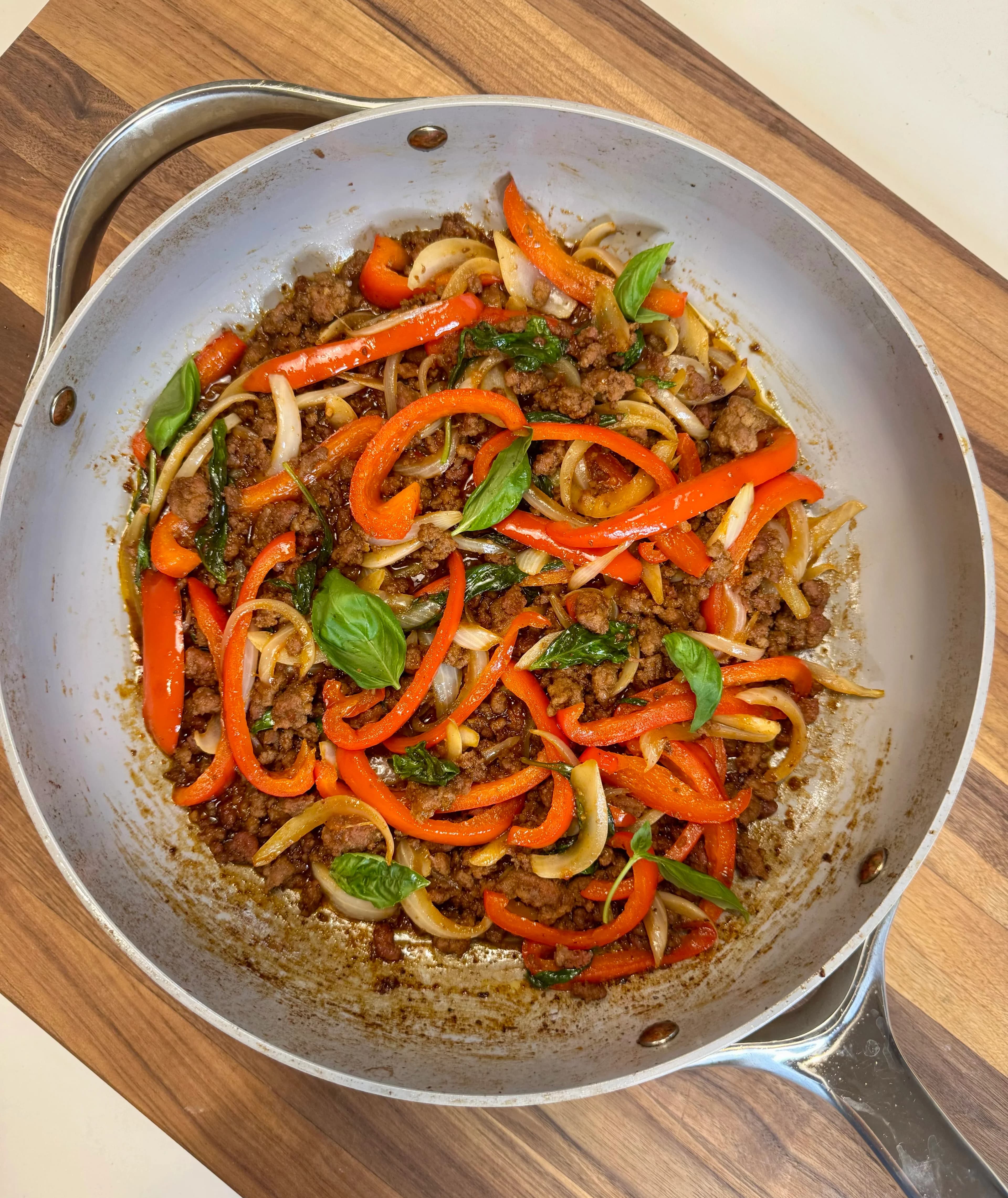 Thai Basil Beef Stir Fry