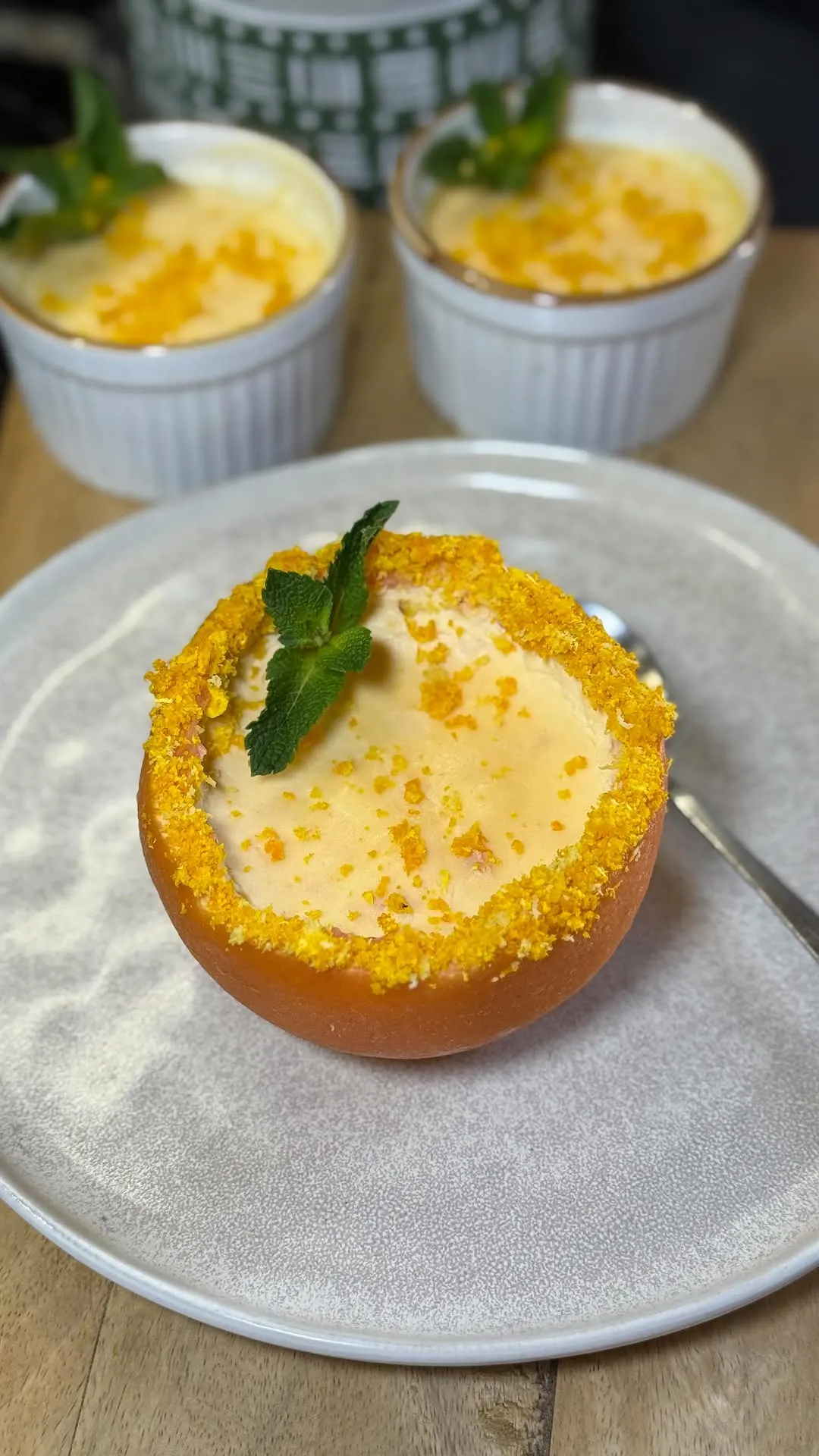 Orange & Grapefruit Posset