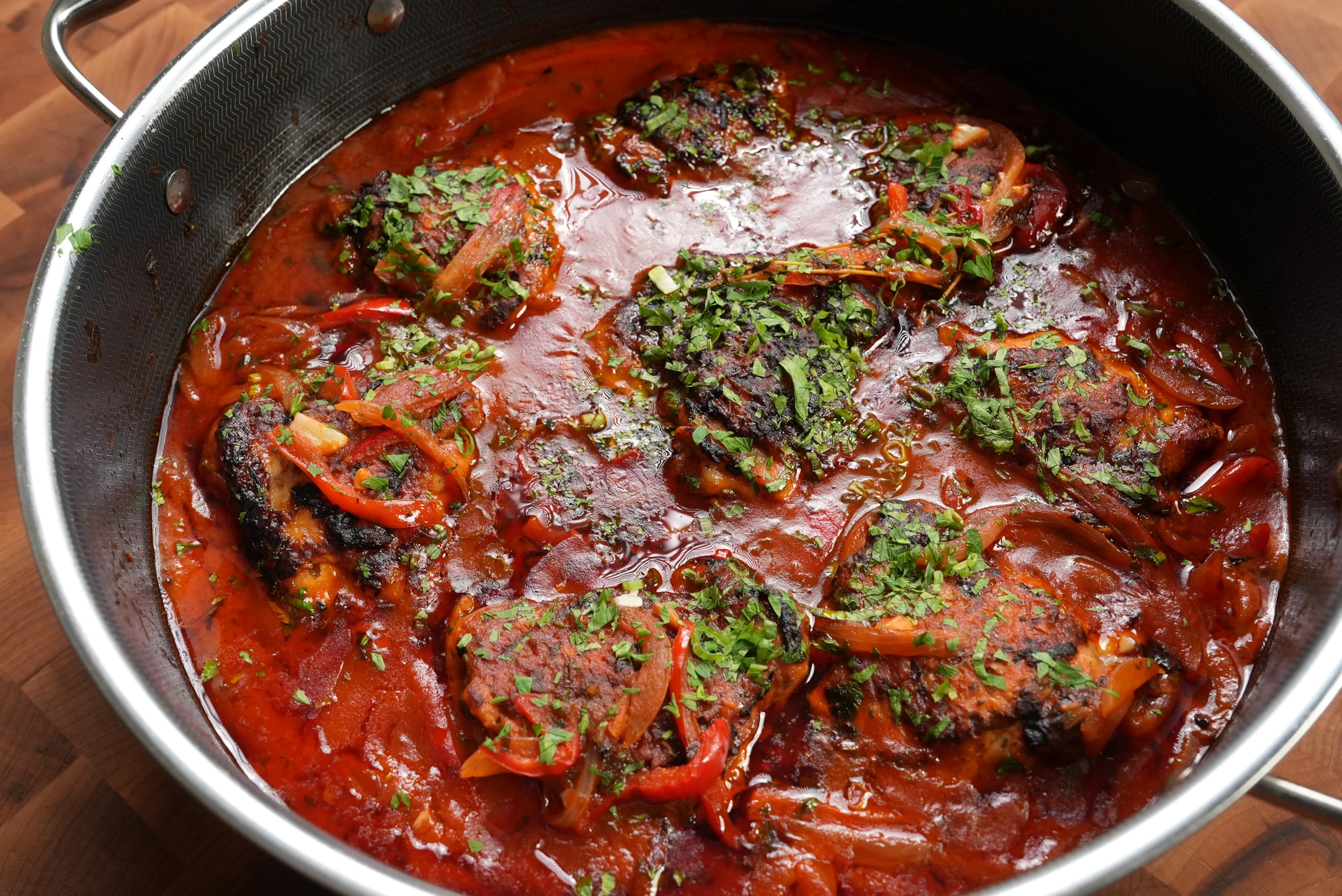 Poulet en Sauce