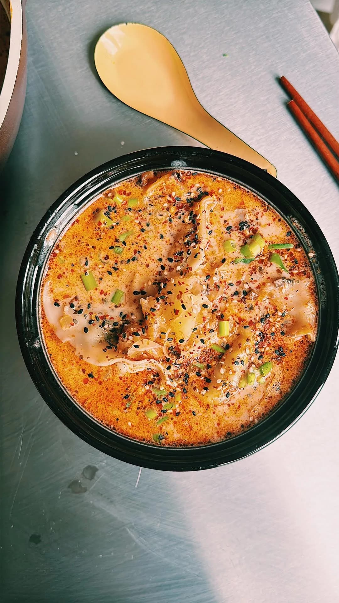 Thai Dumpling Soup