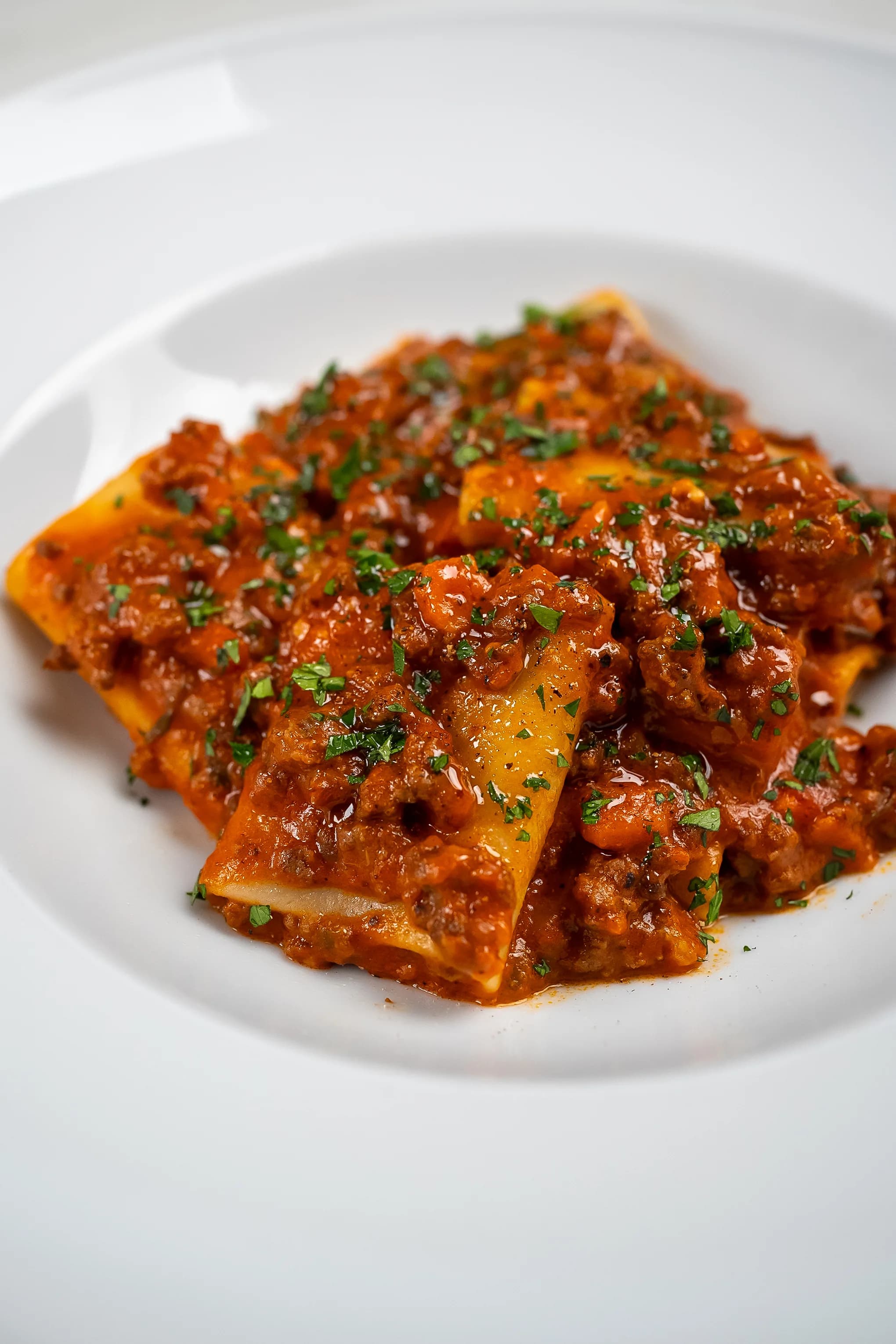 Gochujang Bolognese Pasta